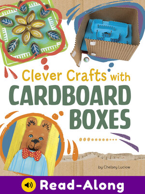 cover image of Clever Crafts with Cardboard Boxes